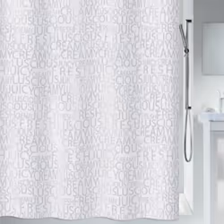 Spirella 7610583162762, Image, Anneau, Polyester, Gris, Blanc, 30 °C, 1800 mm