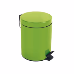 Spirella 7610583163790, 3 L, Rond, Acier, Vert, Pédale, 17 cm