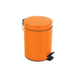 Spirella - Poubelle à pédale Acier sydney 3L Orange