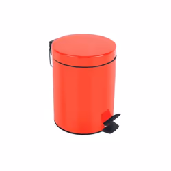 Spirella 7610583163813, 3 L, Rond, Acier, Rouge, Pédale, Acier