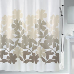 Spirella 7610583170859 rideau de douche Anneau Polyester Beige, Taupe