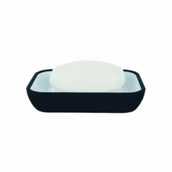 Spirella 7610583172068, Noir, Blanc, Polystyrène, Rectangulaire, 120 mm, 85 mm, 25 mm
