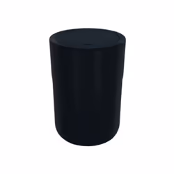 Spirella 7610583172082, 5 L, Rond, Polystyrène, Noir, 19 cm, 260 mm