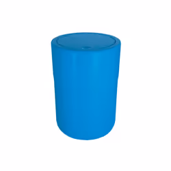 Spirella 7610583172266, 5 L, Rond, Polystyrène, Bleu, Manuel, 19 cm