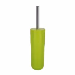 Spirella 7610583172310, Support et brosse pour toilettes, Vert, Polystyrène, 95 mm, 400 mm