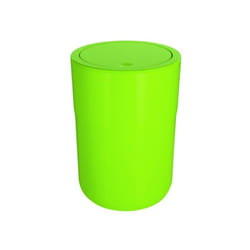 Spirella 7610583172327 poubelle 5 L Rond Polystyrène Vert