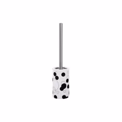Brosse Wc de la marque Spirella. Le porte-balai de toilette est un accessoire pratique et indispensable pour les toilettes. S ...