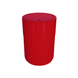 Spirella 7610583174598 poubelle 5 L Rond Polystyrène Rouge