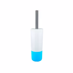 Spirella 7610583175755, Support et brosse pour toilettes, Bleu, Blanc, Polystyrène, 100 mm, 100 mm, 400 mm