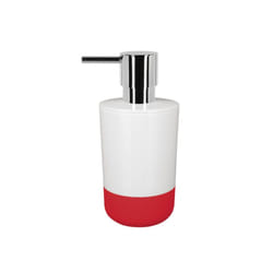 Spirella 7610583175915 Distributeur de savon Rouge, Blanc