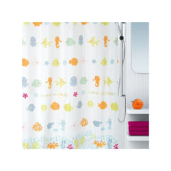 Spirella 7610583178909 rideau de douche Anneau Polyester Multicolore