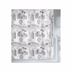 Spirella 7610583179494, Image, Anneau, Polyester, Noir, Blanc, 30 °C, 1800 mm