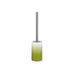 Brosse Wc avec support Céramique tube gradient Vert Spirella