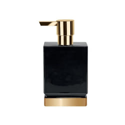 Spirella 7610583179814 Distributeur de savon 0,3 L Noir, Or