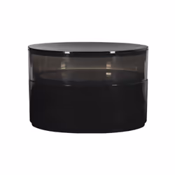 Box beauté organisateur de la marque Spirella. Un conteneur d'accessoires rond et élégant. Convient pour ranger divers petits ...