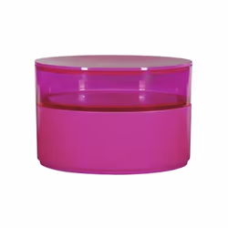 Box beauté organisateur de la marque Spirella. Un conteneur d'accessoires rond et élégant. Convient pour ranger divers petits ...