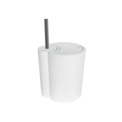 Spirella 7610583181466 poubelle 6 L Rond Polypropylène (PP) Blanc