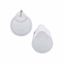 Spirella 7610583181466 poubelle 6 L Rond Polypropylène (PP) Blanc