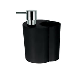 Spirella 7610583181473 Distributeur de savon 0,4 L Noir