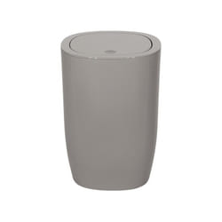 Spirella 7610583182586 poubelle 4 L Rond Polypropylène (PP) Taupe
