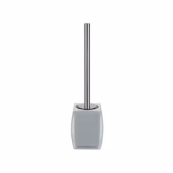 Spirella 7610583185006, Support et brosse pour toilettes, Gris, Polystyrène, 103 mm, 103 mm, 395 mm