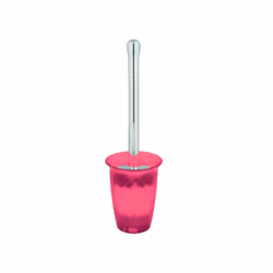 Spirella 7610583185044, Support et brosse pour toilettes, Rose, Polystyrène, 115 mm, 115 mm, 3850 mm