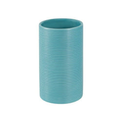 Spirella - Gobelet Céramique tube ribbed Bleu