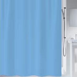 Rideau de douche de la marque Spirella. Ce rideau de douche spirella, uni et disponible en plusieurs couleurs, conviendra à c ...