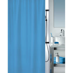 Spirella Primo rideau de douche Anneau Polyester Bleu