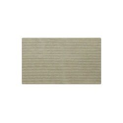 Tapis de bain Coton benoa 70x120cm Taupe Spirella