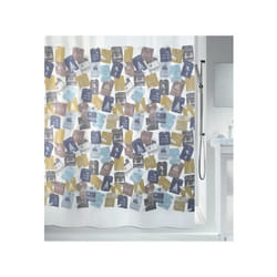 Rideau de douche polyester TRAVEL 180x200cm Multicolor Spirella