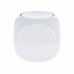 Spirella 7610583191632, 1 L, Carré, Polypropylène (PP), Blanc, 140 mm, 140 mm