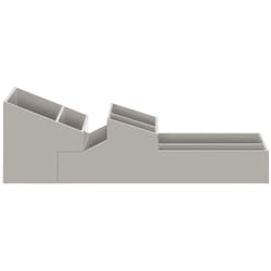 Spirella Skyline Taupe Rangement de salle de bain