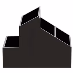 Spirella Skyline, Rangement de salle de bain, Noir, 130 mm, 100 mm, 85 mm