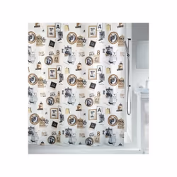 Spirella 7610583191823, Image, Anneau, Polyester, Or, Blanc, 30 °C, 2000 mm