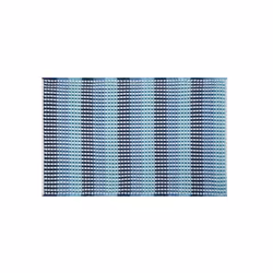 Spirella 7610583192424, Bleu, Monochromatique, Rectangulaire, Polyester, 30 °C, 50 x 80 cm