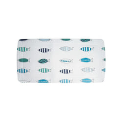 Spirella 7610583192493 Tapis de bain et adhésif antidérapant Tapis de bain anti-dérapant Bleu, Blanc