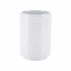 Spirella 7610583193391, Distributeurs de salle de bain, Faïence, Blanc, 80 mm, 80 mm, 115 mm