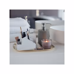 Spirella 7610583193445 Distributeur de savon Taupe