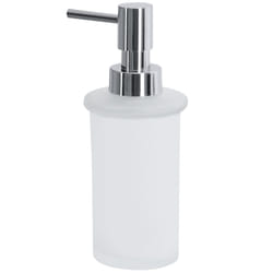 Spirella Milo Distributeur de savon Chrome, Blanc