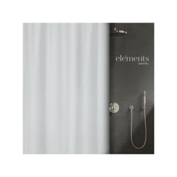 Spirella 7610583195739 rideau de douche Anneau Polyester Blanc