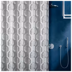 Rideau de douche de la marque Elements by Spirella COLLECTION PREMIUM : Fabriquée et confectionnée artisanalement en Europe.  ...