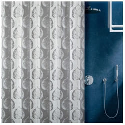 Rideau de douche Polyester lef 180x200cm Taupe Elements by Spirella
