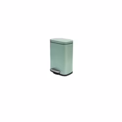 Spirella Akira, 5 L, Rectangulaire, Acier, Vert, Pédale, 214 mm