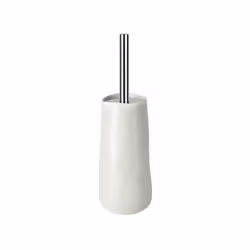Spirella 7610583200525, Support et brosse pour toilettes, Blanc, Vitrocéramique, 124 mm, 124 mm, 397 mm