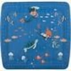 Tapis Fond de douche PVC SCUBA DIVER 55x55cm Bleu Spirella