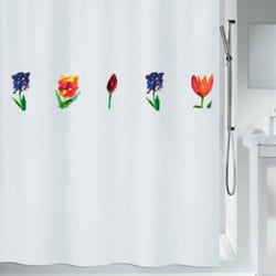 Spirella 7610583201126 rideau de douche Anneau Polyester Multicolore