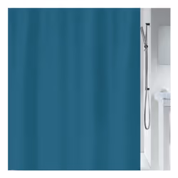 Spirella 7610583201249, Monochromatique, Anneau, Polyester, Bleu, 30 °C, 1800 mm