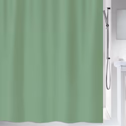 Spirella 7610583201317, Monochromatique, Anneau, Polyester, Vert, Lavage en machine, 30 °C