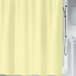 Spirella 7610583201331 rideau de douche Anneau Polyester Jaune